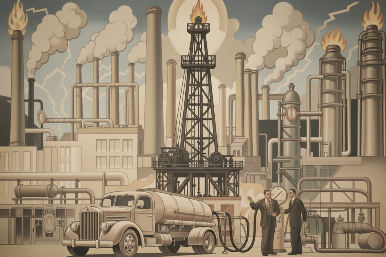 Mills Industrial Scene